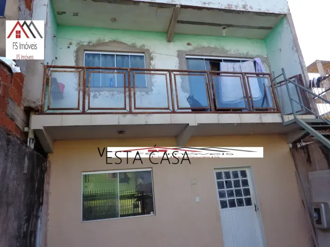 QR 110 Sobrado com 3 Casas com 2 Quartos Lado Metrô Escriturado em Samambaia Sul DF