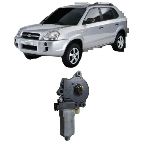 Motor Vidro Traseiro Esquerdo Hyundai Tucson 112107