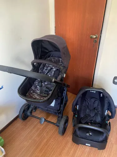 Carrinho de Bebê com Base e Bebê Conforto Safety 1st - Travel System Mobi 0 a 15kg