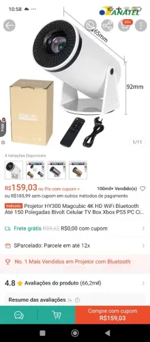 Vendo projeto novo na caixa com todos os itens