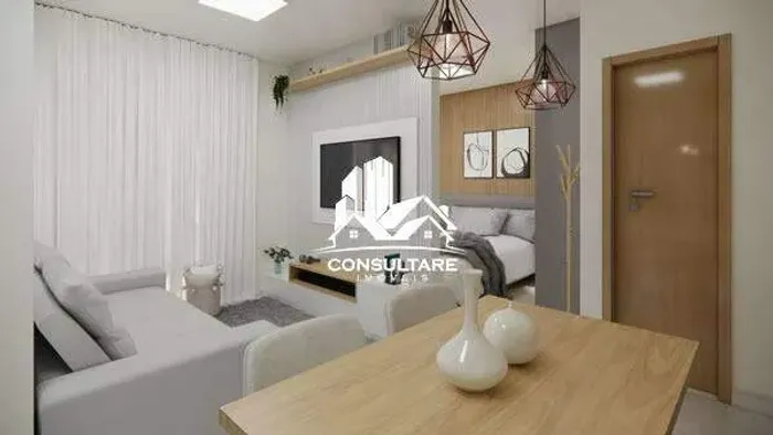 Apartamentos com 1 ou 2 dormitórios com lazer no bairro Biquinha em São Vicente - SP