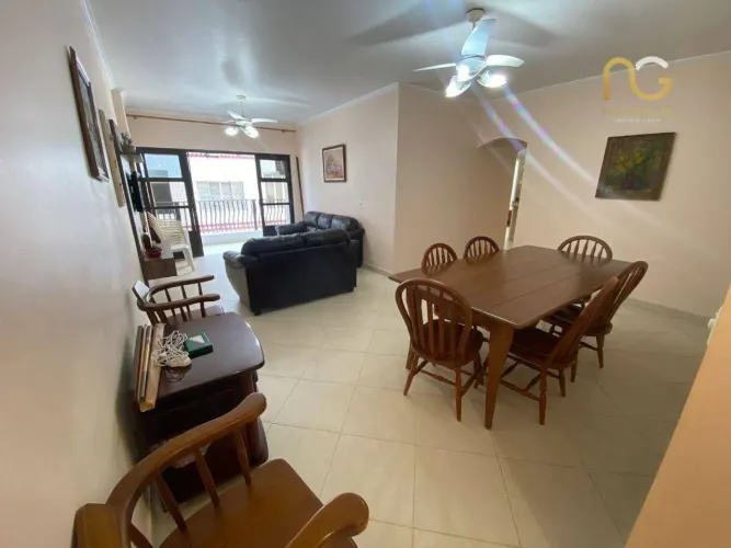 Apartamento com 3 dormitórios à venda, 138 m² por R$ 600.000,00 - Tupi - Praia Grande/SP
