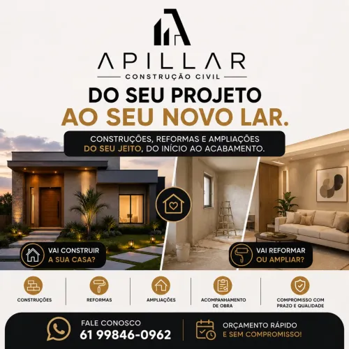 Construção e Reformas Residenciais | Casa, Ampliação e Reformas