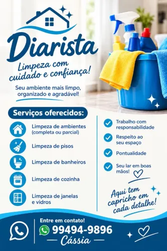 Trabalho como Diarista
