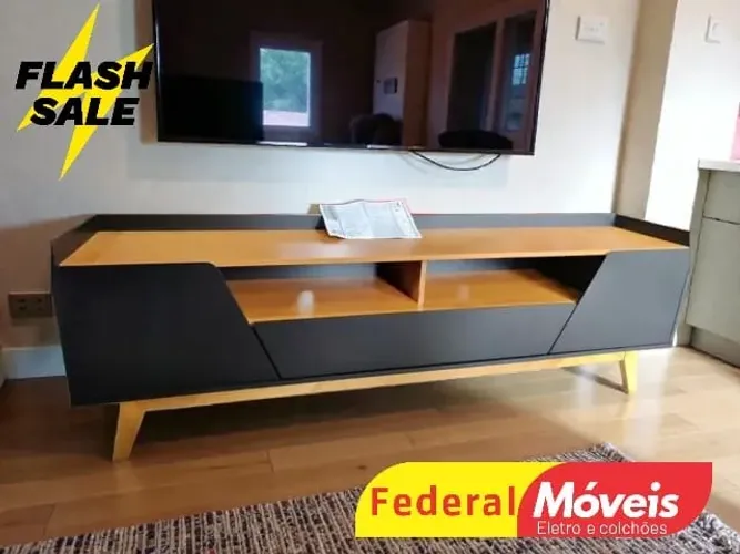 Rack de TV até 70" ALL BLACK ( ENTRE EM CONTATO )