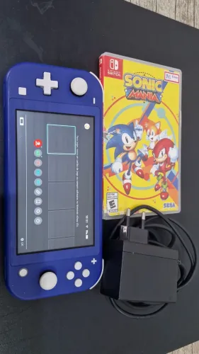 Nintendo switch lite azul 30gb