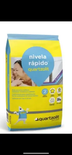 Argamassa nivela rápido <br>Tem uns 55 sacos <br>Cada sai a 60$