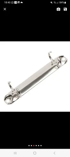 Ferragem para fichado A7 metal