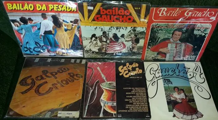 Lps - Discos de Vinil coletâneas música gaúcha