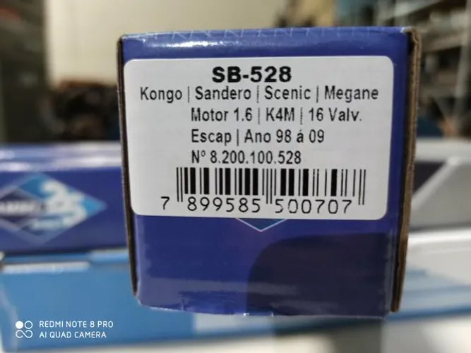 Comando de válvula Megane Sandero motor k4m