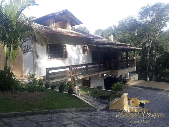 Casa para Venda em Teresópolis, Parque do Imbui, 3 dormitórios, 2 suítes, 4 banheiros, 4 v