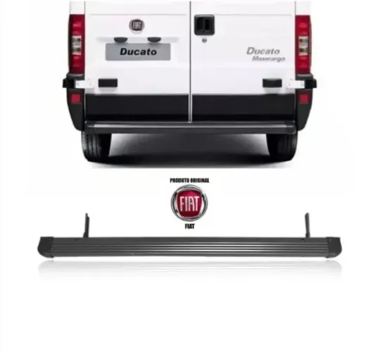 parachoque traseiro, ducato citroen jumper peugeot boxer 2000 a 2017