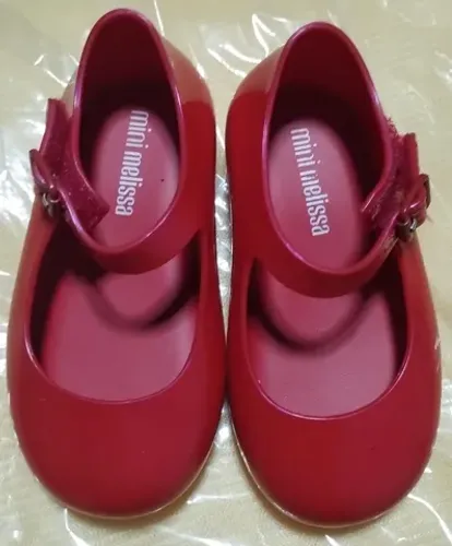Mini melissa vermelha
