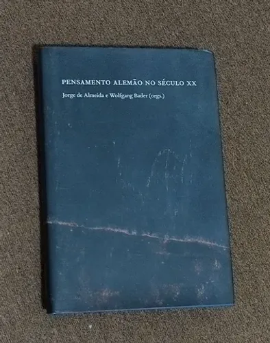 Livro Pensamento Alemão no Século XX, volume 1 - Cosac Naify