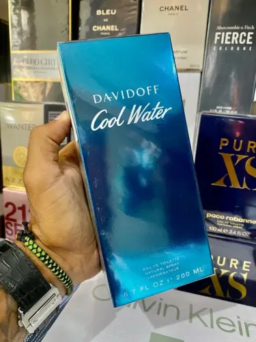 Perfume masculino Davidoff cool water 200ml original lacrado adipec 