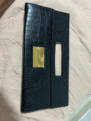 Oportunidade bolsa original couro seminova Carmen Steffans de 500, por 110,