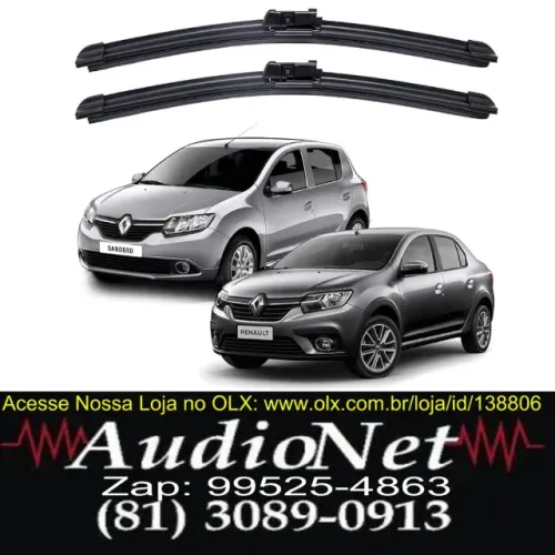Limpador Parabrisa Palheta Renault Sandero 2014 2015 2016 17
