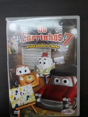 Dvd Os Carrinhos 7 - Pintando O Sete