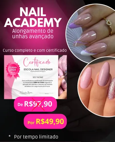 Curso de Unha em gel 