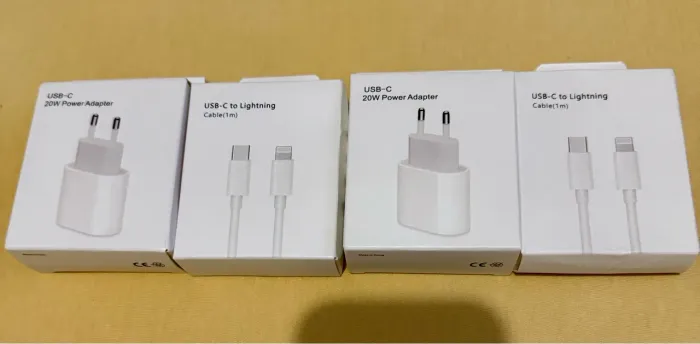 Cabo e carregador para iPhone