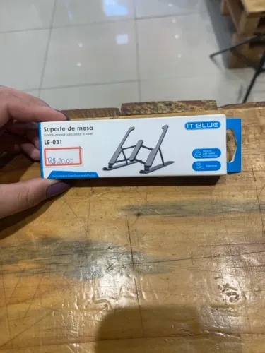 Suporte de mesa para celular e tablet