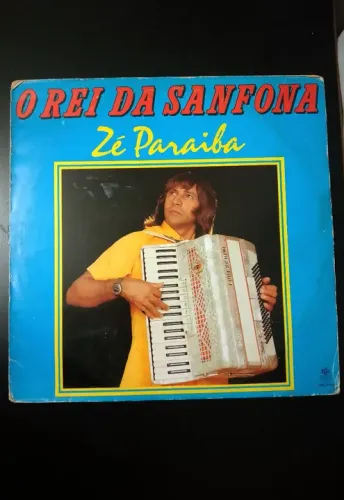 Disco de Vinil - O Rei da Sanfona Zé Paraíba
