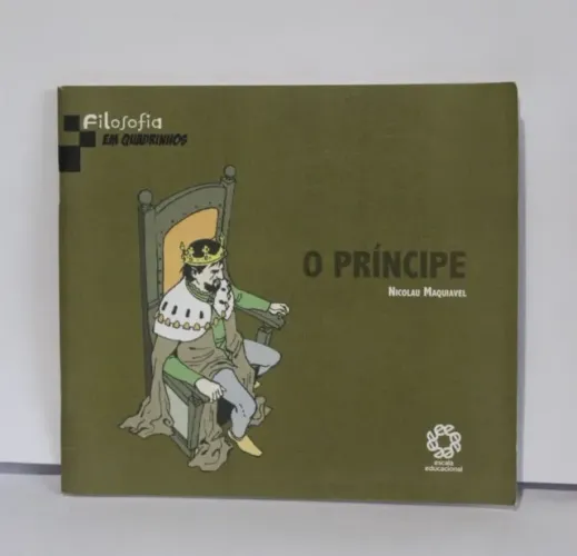 livro: O príncipe - nicolau maquiavel (filosofia em quadrinhos)