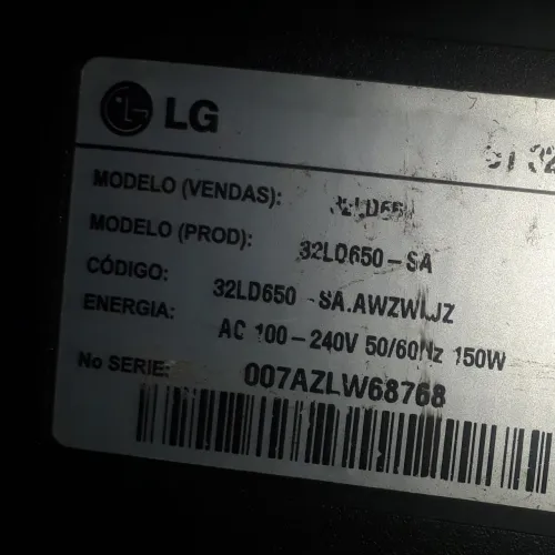 Placa de Fonte LG 32LD650