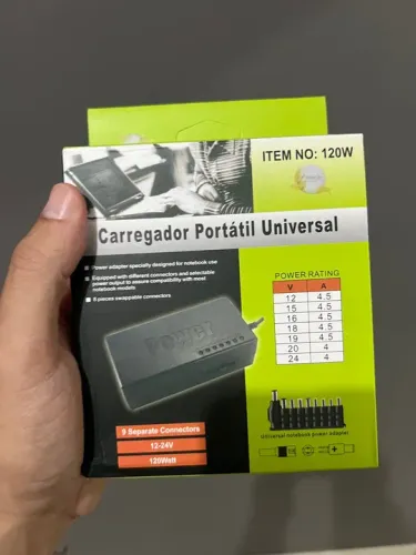Adaptador de Carregador Universal para Notebook
