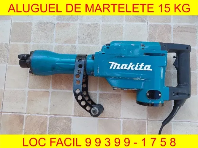 Aluguel e locação de martelete demolidor de 15 kg