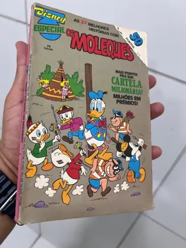 Os moleques Disney especial 74 editora abril de 1983