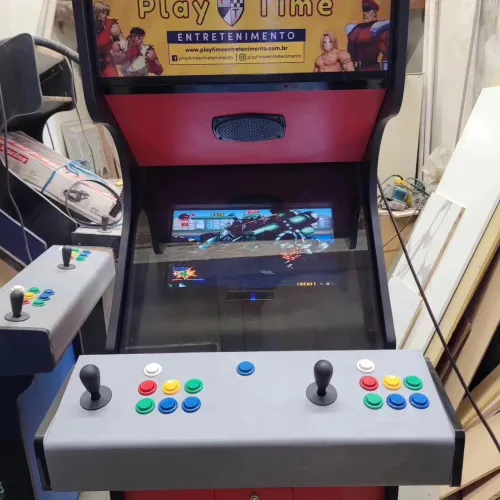 Máquina arcade multijogos 1200 jogos 