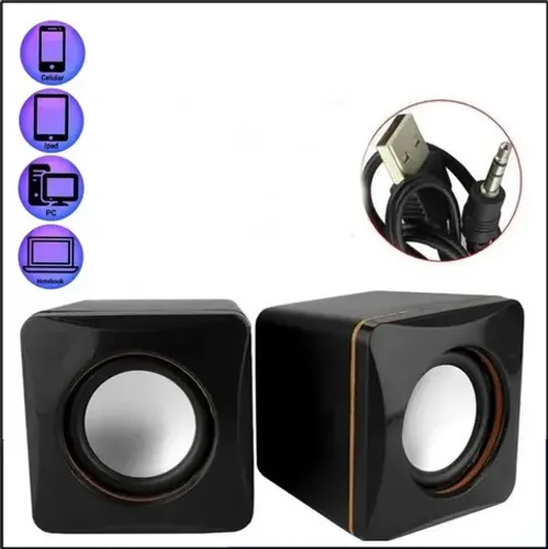 Mini Caixa De Som Para Pc E Notebook Mini Speaker 2.0