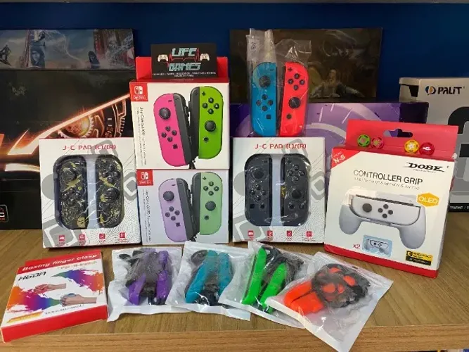 Joycons e acessórios Nintendo Switch