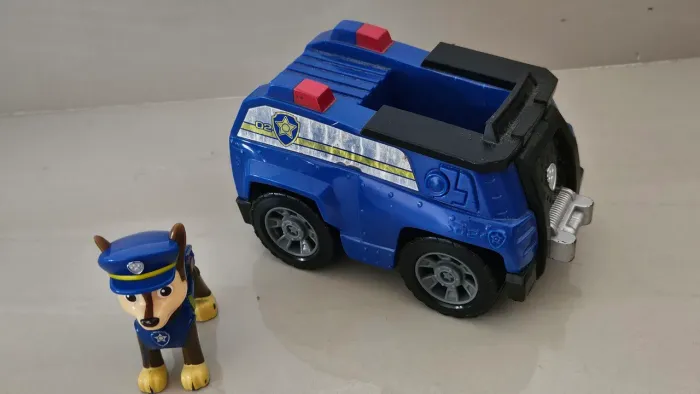 Carros da Patrulha Canina originais com boneco Chase, Everest, Rubble Tijuca Rio RJ