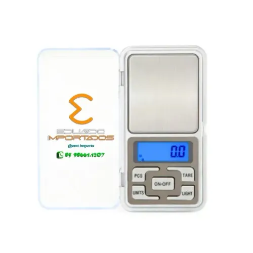 Balança De Bolso Portátil 0,01g Até 500g Digital LCD AC-102