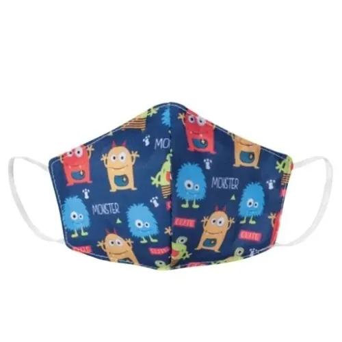 Máscara De Proteção Infantil - Monstrinhos
