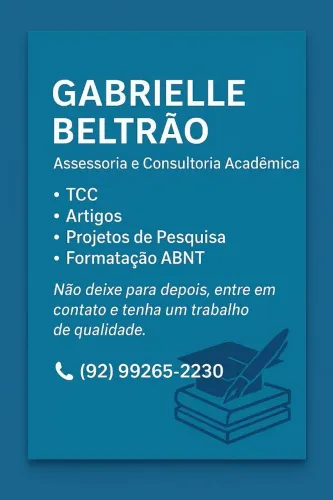 Consultoria e Assessoria Acadêmica 