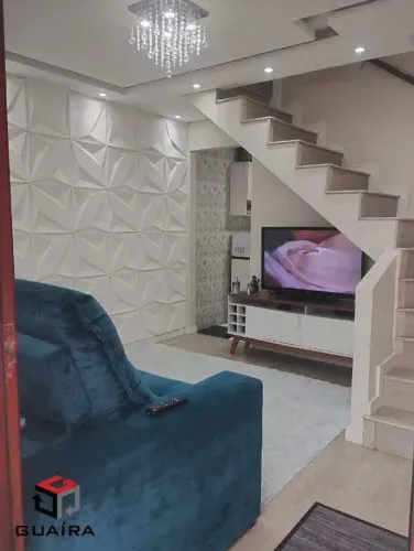 Sobrado à venda 2 quartos 1 vaga João Ramalho - Santo André - SP