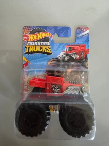 Carrinho Hot Wheels Monster Trucks Bone Shaker Mattel - Hot Wheels