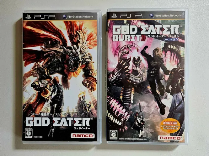 Combo God Eater PSP original japonês seminovo