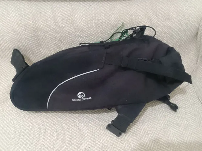 Kit 4 Bolsas Northpak (bolsa de selim + bolsa de quadro + 2 bolsas de guidão )