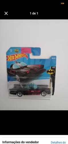 Hot Wheels Batman 1966 TV Series Batmobile