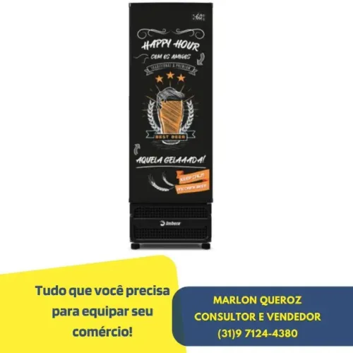 Cervejeira Imbera Porta Cega Adesivada 560L