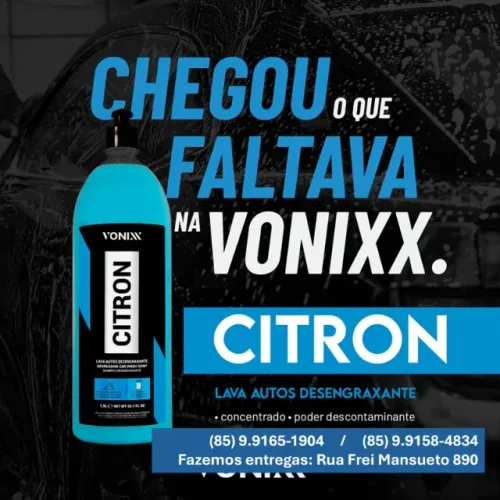 Citron 1,5l lava autos desengraxante - Vonixx