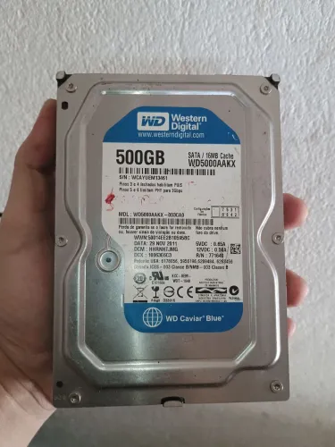 HD WD Caviar Blue 500GB SATA
