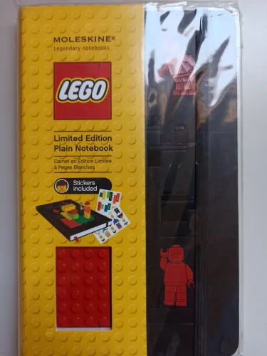 LEGO Moleskine LEGO Limited Edition - Caderno grande de Páginas Lisas
