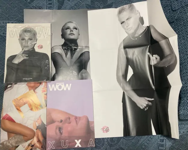Coleção de Revistas WOW Xuxa