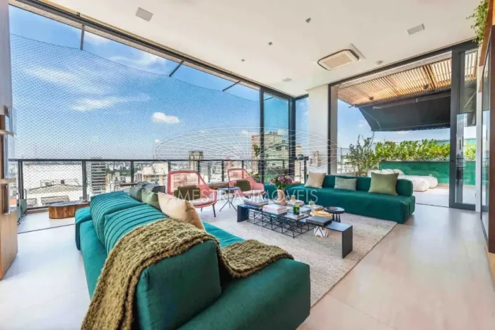 Cobertura duplex | Com a vista belíssima de 360º (graus) para todos os cantos da cidade!
