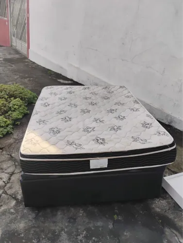 Cama Box baú com Colchão